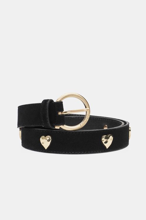 Fabienne Chapot Riem Hammered Heart zwart