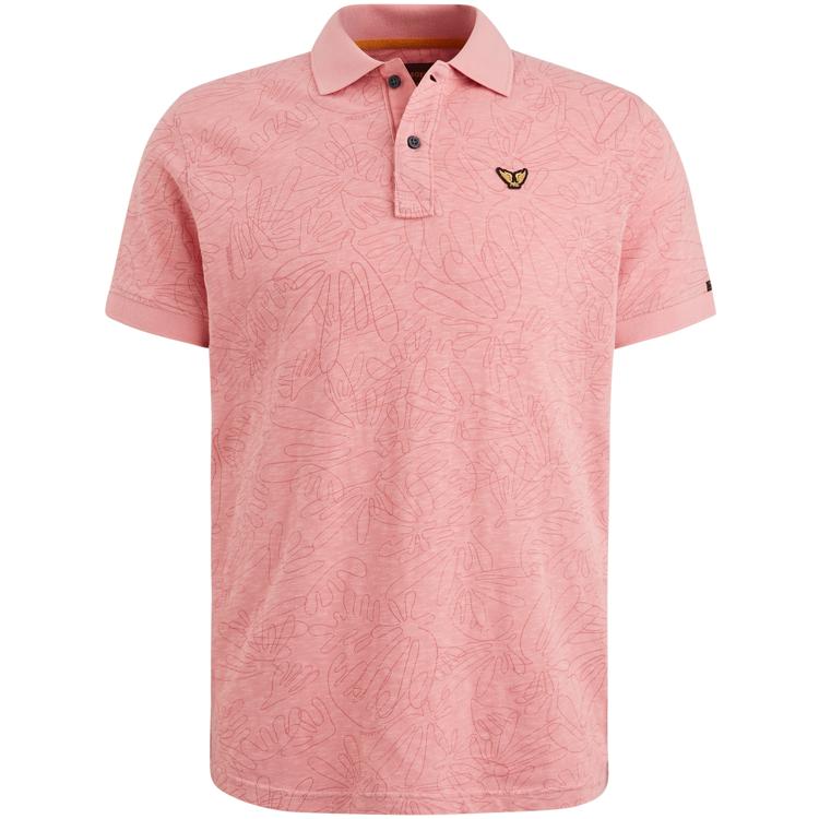 Polo van slub jersey