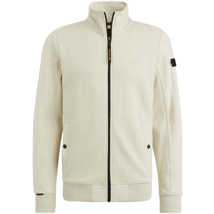 Sweat jacket met ritssluiting