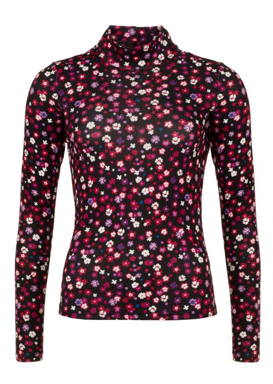 Freebird Top Tiffany Jer-Vis-Print-Raspberry