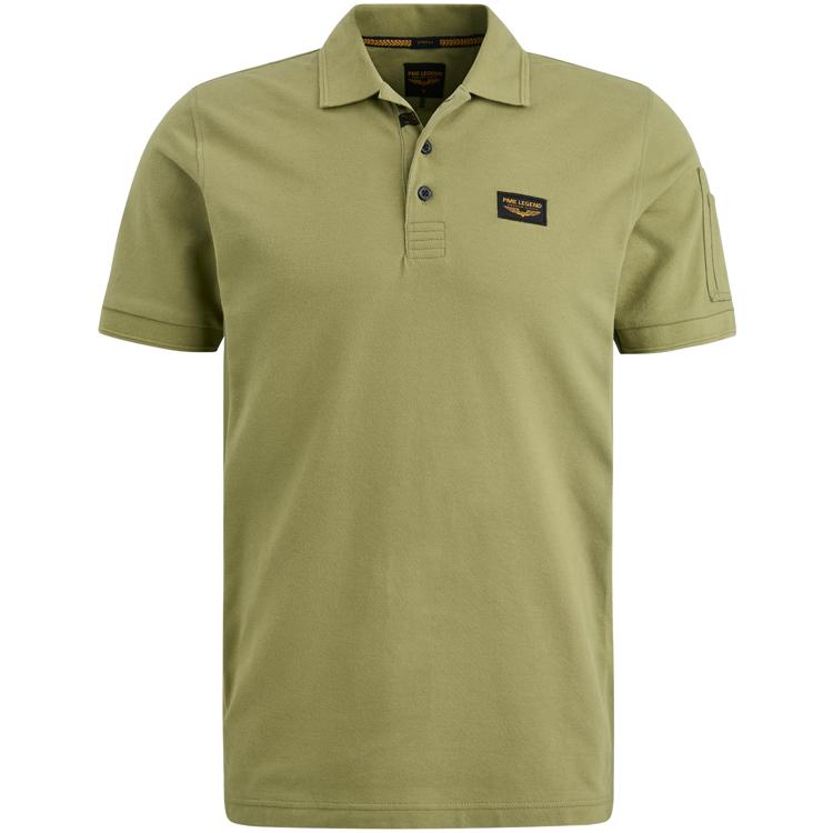 Polo met cargo pocket