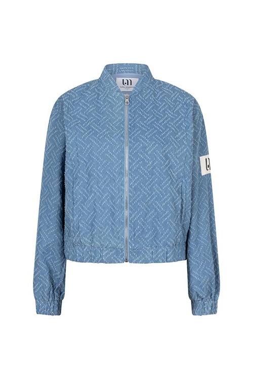 Lofty Manner Jas Bomber Senna Qa45 415 Denim Blue Dames Maat - L