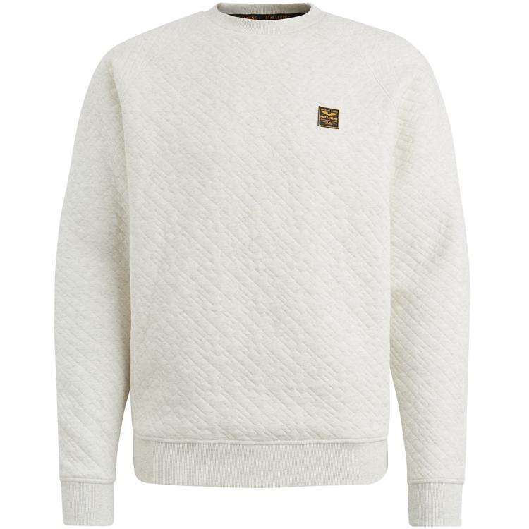 Sweatshirt van jacquard sweatstof