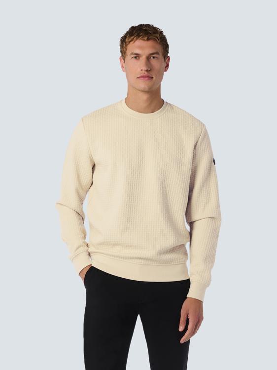 No Excess - Heren Sweater - 25100908 - 122 Cement