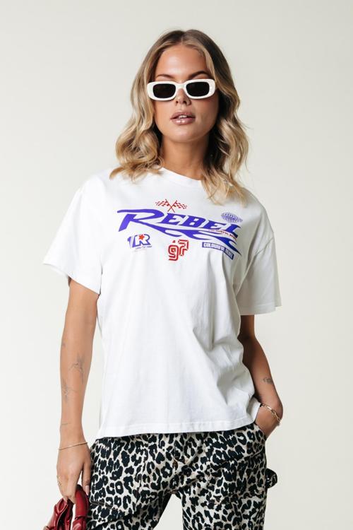 Colourful Rebel Rebel Racing Loosefit Tee- L