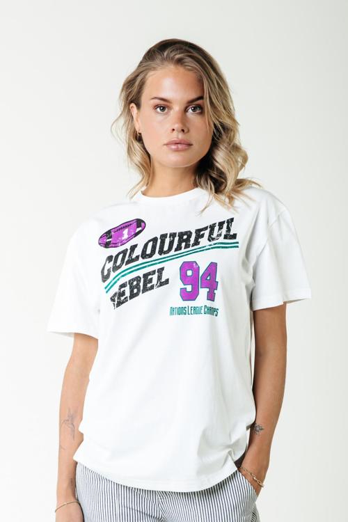 Colourful Rebel Rugby Loosefit Tee - XS