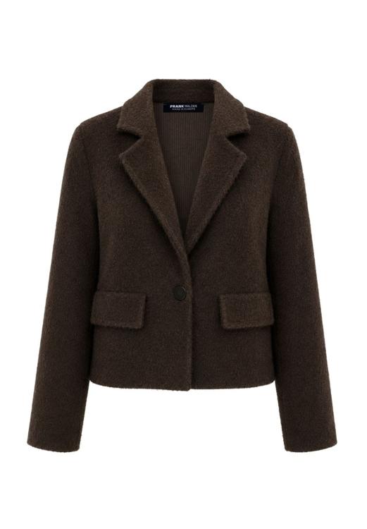Frank Walder Blazer Donkerbruin - 726314000