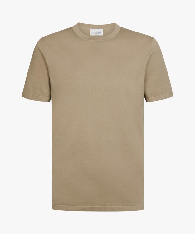 Profuomo Katoenen T-Shirt Beige PPXT30005E