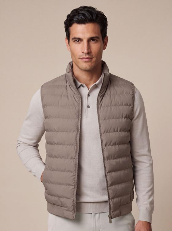 Cavallaro Napoli Bodywarmer Taupe 112265000