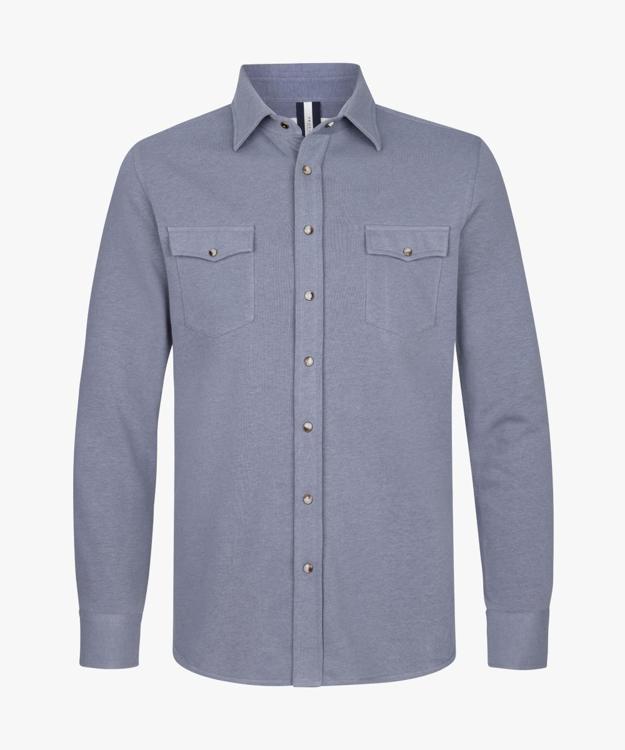 Profuomo Overshirt Blauw PPWF10005D