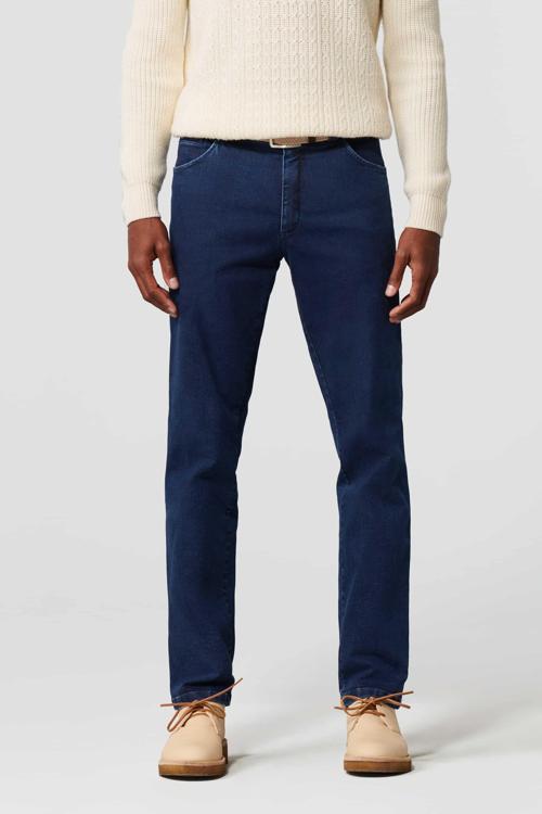 Meyer Flatfront Jeans Blauw DUBLIN Art.2-4556 1272455600/17